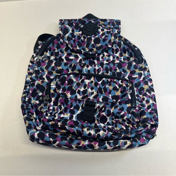 Kipling Queenie Backpack Blended Geos print. main image 4